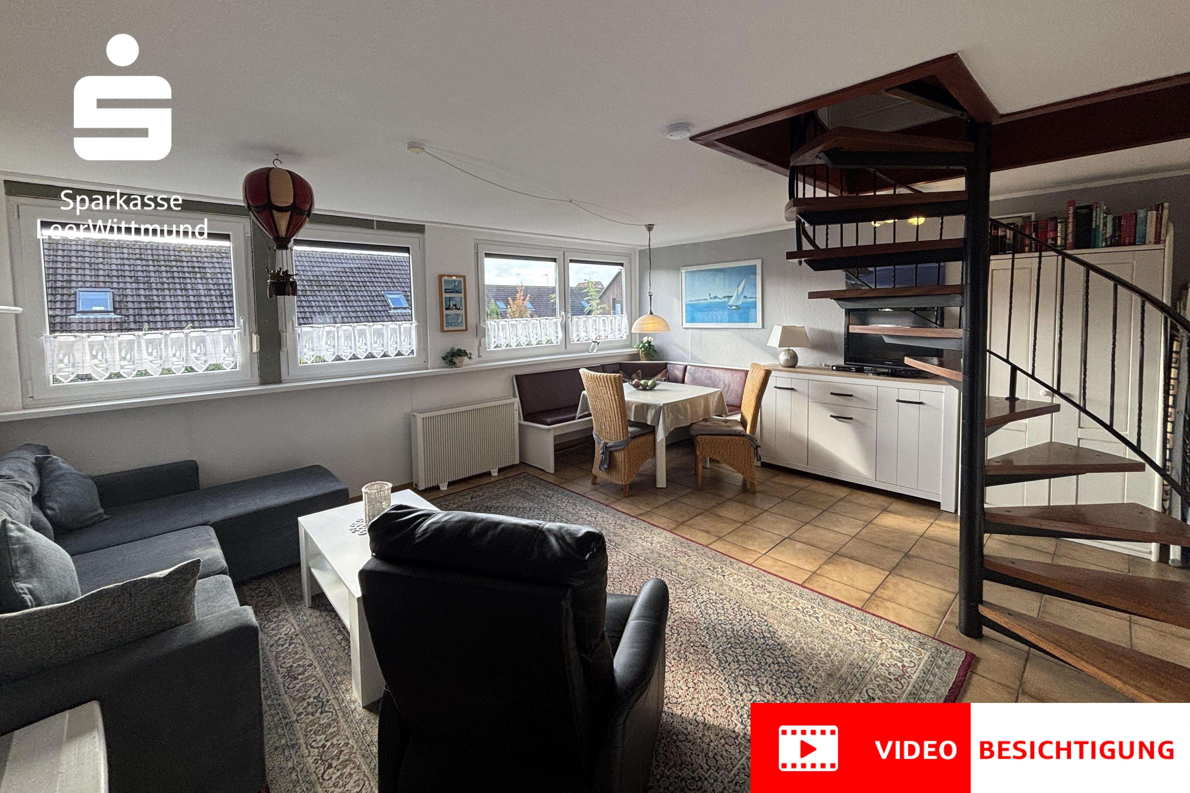 Immobilie in Wittmund - Ruhige Dachgeschosswohnung in Harlesiel-Carolinensiel - Bild 0