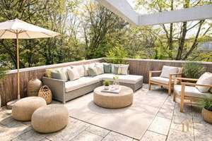 Modernes Penthouse mit 4 Zimmern und großzügiger Terrasse am Englischen Garten