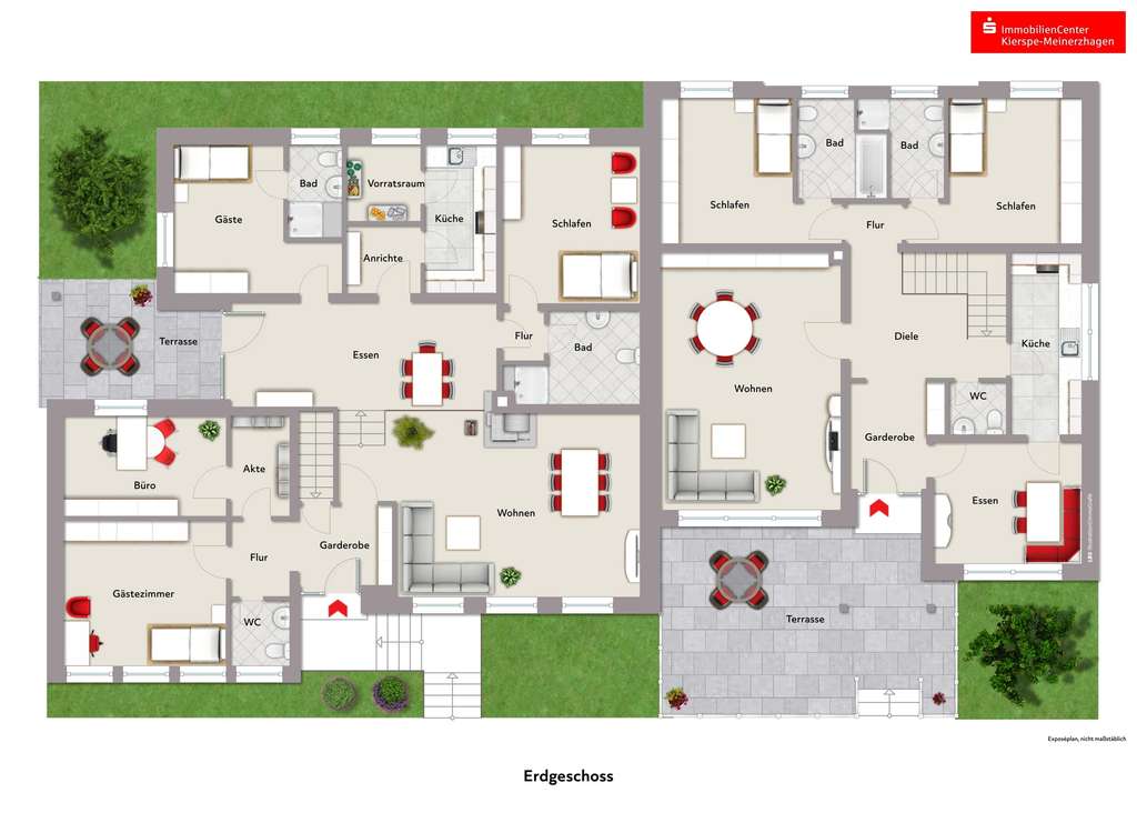 Immobilie in Halver - *SPKKM*Einmalige Chance in Halver: Zwei gepflegte Bungalows zum Preis von einem!  - Bild 3