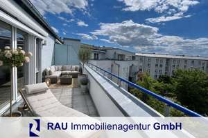 Sofort frei - Dachterrassen-Wohnung, 2 Zi. plus Wohnküche (Erbpacht)