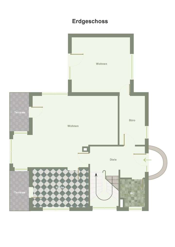 Grundriss Erdgeschoss