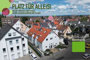Platz für alle(s)! Wohn- und Geschäftshaus in der Ludwigsburger Weststadt – Die vollständige Adresse der Immobilie erhältst du vom Anbieter., 71636 West, Ludwigsburg – Vorschaubild 1