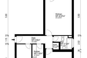 Gepflegte 3-Zimmerwohnung in Bochum-Hofstede auf Erbpachtgrundstück! Mit Balkon und Garage! – Die vollständige Adresse der Immobilie erhältst du vom Anbieter., 44809 Hofstede, Bochum – Vorschaubild 14