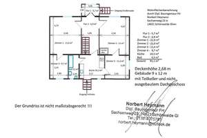 Einfamilienhaus mit Scheune ( 92 m² + 180 m² ) – Seestrasse 10 B, 16775 Großwoltersdorf – Vorschaubild 12