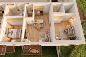 Großzügiges Seniorenwohnen – 3 Zimmer und Balkon im Quartier Bruckner – 67061 Süd, Ludwigshafen am Rhein – Vorschaubild 2