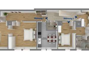 Top Rendite, 4 Zimmerwohnung oder zwei 2 Zimmerwohnungen zentral in Reutlingen gelegen – Gartenstraße 14, 72764 Reutlingen-Mitte, Reutlingen – Vorschaubild 3