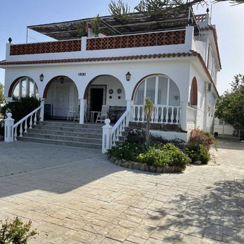 Erste Reihe in El Palmar Grundstück 855 m² 5 unabhängige Einheiten Meerblick