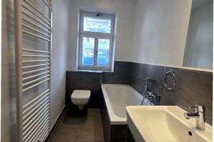 City-Life trifft Natur: Balkon mit Zugang zur Garten-Oase I 3 Zimmer im Marianeum  – Ludwigstr. 115, 4315 Volkmarsdorf, Leipzig – Vorschaubild 5