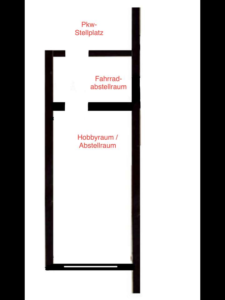 Grundriss Abstellräume Anbau