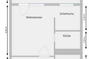 Sanierte 1-Raum-Wohnung mit bodengleicher Dusche und Balkon – Otto-Rothe-Straße 14, 7549 Lusan-Brüte, Gera – Vorschaubild 2
