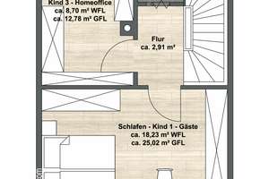 Sonniges Reihenhaus in absolut ruhiger Lage in Puchheim,5 Zimmer + Bad + 2 WCs+ Südbalkon +Südgarten – Die vollständige Adresse der Immobilie erhältst du vom Anbieter., 82178 Puchheim – Vorschaubild 43