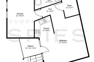 Gut geschnittene Wohnung in zentraler Wohnlage – Die vollständige Adresse der Immobilie erhältst du vom Anbieter., 28757 Vegesack (Ortsteil), Bremen – Vorschaubild 6