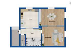Sanierungsbedürftiges EFH oder Baugrundstück in München-Kleinhadern – Die vollständige Adresse der Immobilie erhältst du vom Anbieter., 80689 Blumenau, München – Vorschaubild 4