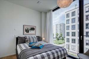 Möbliert: Top möblierte Wohnung im FRIENDS-Tower – Die vollständige Adresse der Immobilie erhältst du vom Anbieter., 80639 Nymphenburg, München – Vorschaubild 3