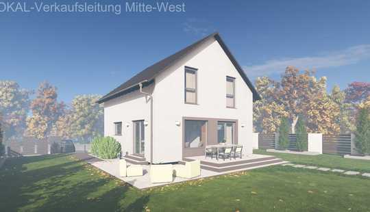 Bild von Viel Offenheit bei kompakten Grundriss clever Wohnen mit OKAL Spring Site 1