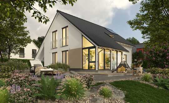 Schickes Wintergartenhaus. So fühlt sich Zuhause an – mit Liebe nach Ihren Vorstellungen gebaut.