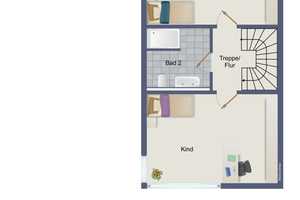 Neubau DHH in Traumlage von Pfullingen mit Carport schönem Grundstück - 2 Zufahrten - Haus 1 – Reutlingen (Kreis) – Vorschaubild 4