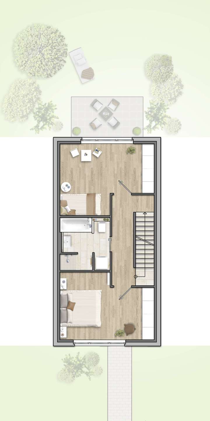 Grundriss Obergeschoss