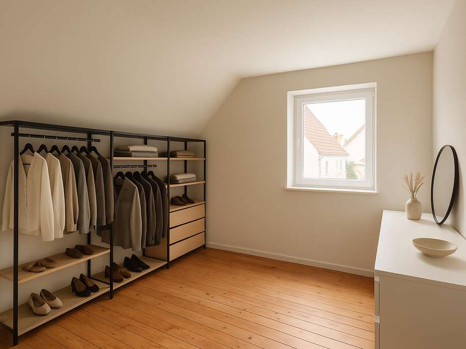 Staging: Ankleidezimmer DG