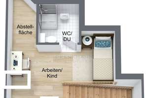 ca. 84 m² - Großzügige 2,5 Zimmer-Maisonette-Wohnung mit Aufzug, Balkon und TG-Stellplatz – Albert-Schweitzer-Straße 24, 18147 Toitenwinkel, Rostock – Vorschaubild 21