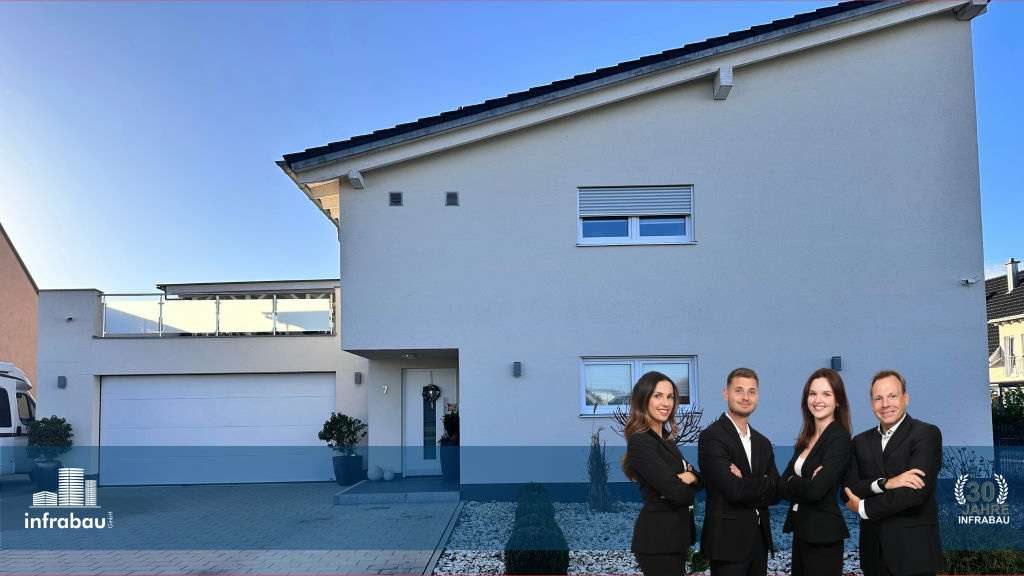 Immobilie in Fischach - Modernes Zweifamilienhaus mit hochwertiger Ausstattung und Pool! - Bild 3