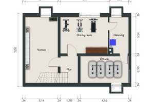 Materborn: Klassischer Bungalow mit Wintergarten, Teilkeller, Garage und Garten – Kleve (Kreis) – Vorschaubild 4