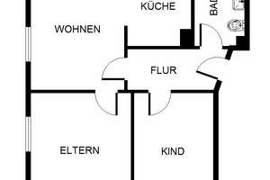 Demnächst frei! 3-Zimmer-Wohnung in Gelsenkirchen Scholven – Lösterfeldweg 11, 45896 Scholven, Gelsenkirchen – Vorschaubild 1