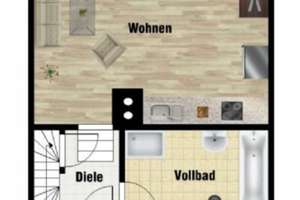 PROVISIONSFREI & FREI – sanierte Loftwohnung in Niendorf inkl. Stellplatz – Sootbörn 9, 22453 Niendorf, Hamburg – Vorschaubild 24