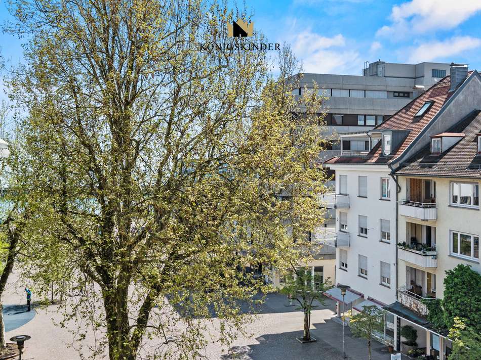 Ausblick Balkon