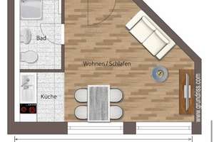 Kapitalanlage in Bestlage - 3 vermietete Apartments in Mülheim-Saar – 45481 Saarn, Mülheim an der Ruhr – Vorschaubild 9