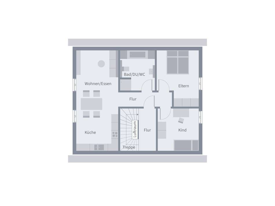 Grundriss Dachgeschoss