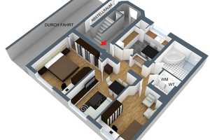 mit Laminat, Traumbad und Stellplatz-Terrasse – Rheinhäuser Str. 57, 68165 Mannheim – Vorschaubild 16
