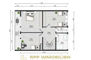 Wohnen wie im Einfamilienhaus: Stilvolles Reiheneckhaus nahe Karlsfelder See – sofort bezugsfrei – Die vollständige Adresse der Immobilie erhältst du vom Anbieter., 85757 Karlsfeld – Vorschaubild 33