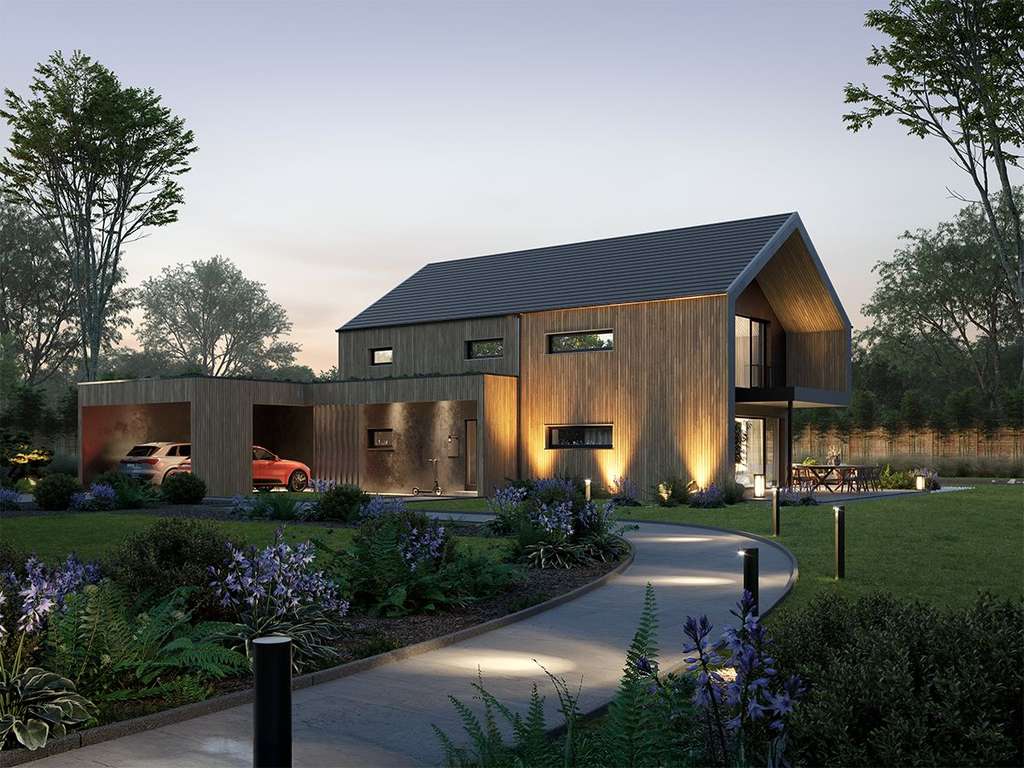 Immobilie in Schiltberg - VERBINDET ARCHITEKTUR MIT RAUM FÜR ECHTE LEBENSQUALITÄT. BAUPLATZ IM KAUFPREIS ENTHALTEN! - Bild 2