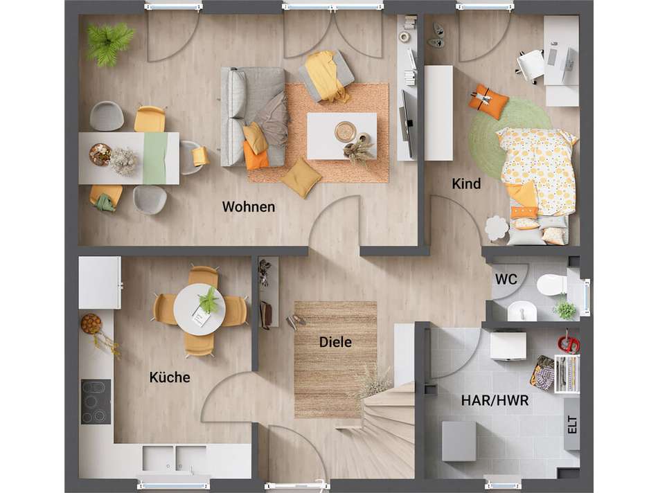 EG zusätzliches Zimmer