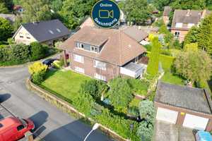 Zweifamilienhaus in Langenhagen mit ausgebautem Keller, großem Garten und 2 Garagen! – Hannover (Kreis) – Vorschaubild 1