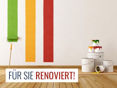 Wir renovieren, Sie wohnen!