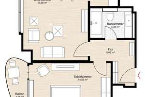 Klein, fein, zentral - Charmante 2 Zimmer Wohnung in Hamm – Die vollständige Adresse der Immobilie erhältst du vom Anbieter., 20535 Hamm, Hamburg – Vorschaubild 13