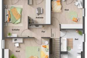 Moderne Stadtvilla Flair 152 RE – ca. 500 m² Grundstück – PV-Anlage, Wärmepumpe, Ausbauoption – Rheindeichstraße 71a, 47198 Duisburg – Vorschaubild 17