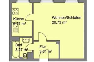 *Sanierte 1-Zimmer Wohnung zu vermieten* – Görlitzer Str. 36, 90473 Langwasser Südwest, Nürnberg – Vorschaubild 12