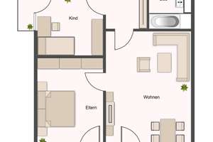 SKYLINE IM BLICK – Gut geschnittene 3-Zimmer-Wohnung mit Gestaltungspotenzial – 60385 Bornheim, Frankfurt am Main – Vorschaubild 12