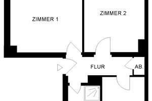 2 Zimmer Wohnung im 1. OG mit Loggia – Herbartstr. 34, 90461 Glockenhof, Nürnberg – Vorschaubild 3