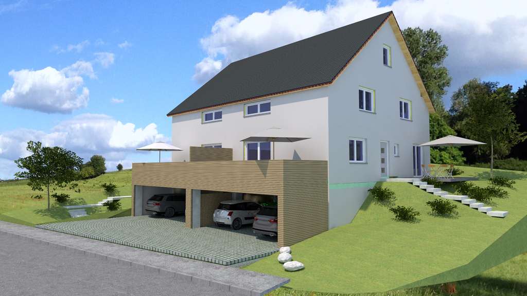 Immobilie in Wald - Neubau Doppelhaushälfte mit Platz für die ganze Familie - Bild 0