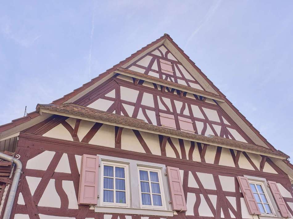 Frontansicht Fachwerk