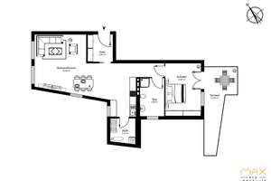 Exklusive 2-Zimmer-Wohnung mit großer Terrasse und hochwertiger Ausstattung – Saseler Chaussee 34, 22391 Wellingsbüttel, Hamburg – Vorschaubild 11