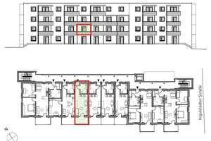 Stadtnah + grün! Freies Apartment mit Südwestbalkon + TG! – Die vollständige Adresse der Immobilie erhältst du vom Anbieter., 90461 Hasenbuck, Nürnberg – Vorschaubild 15