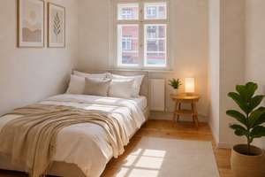 Frisch saniert und bezugsfrei - 3-Zimmer Altbauwohnung