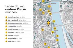 Exklusive Designerwohnung mit Atrium in Bestlage der Kölner Altstadt, direkt am Rhein! – Die vollständige Adresse der Immobilie erhältst du vom Anbieter., 50676 Altstadt/Süd, Köln – Vorschaubild 10
