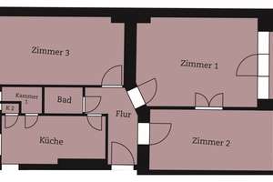 *vermietet*  3-Zimmer-Wohnung in Berliner Altbau mit Balkon – Die vollständige Adresse der Immobilie erhältst du vom Anbieter., 14057 Charlottenburg, Berlin – Vorschaubild 7