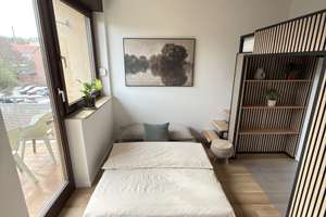 exkl. 1-Zimmer-Apartment im Japandi-Style mit Balkon, TG-Stellplatz & cleverem Raumwunder befristet – Friedrichstraße 47, 97082 Zellerau, Würzburg – Vorschaubild 12